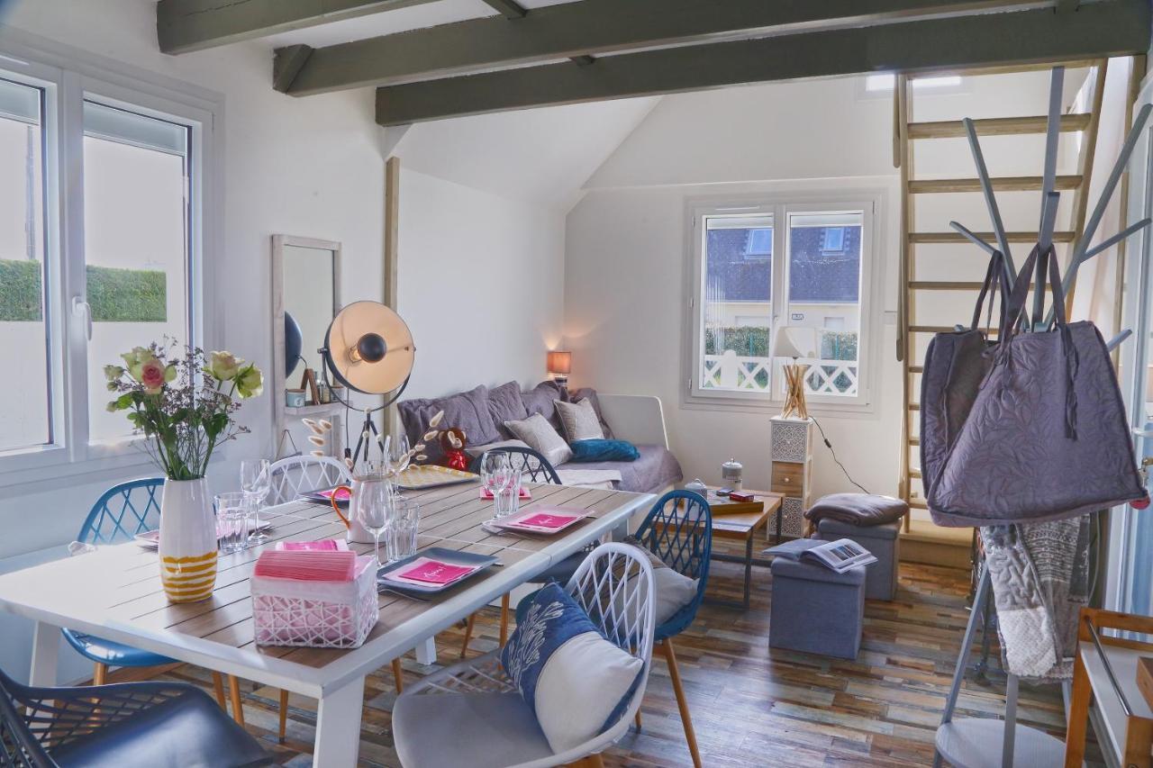 Maison Roudoudou - Charmante Maison A Moins De 300M De La Plage Saint-Germain-sur-Ay Ngoại thất bức ảnh